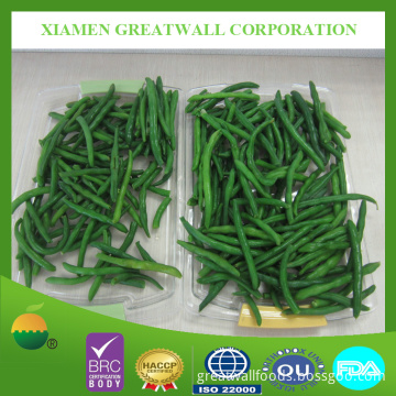 IQF FROZEN GREEN BEAN WHOLE WITH VERY FIND GREEN COLOR